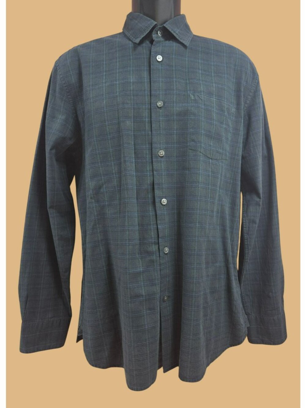 John Varvatos U.S.A. Mens Long Sleeve Button-Up Shirt Medium